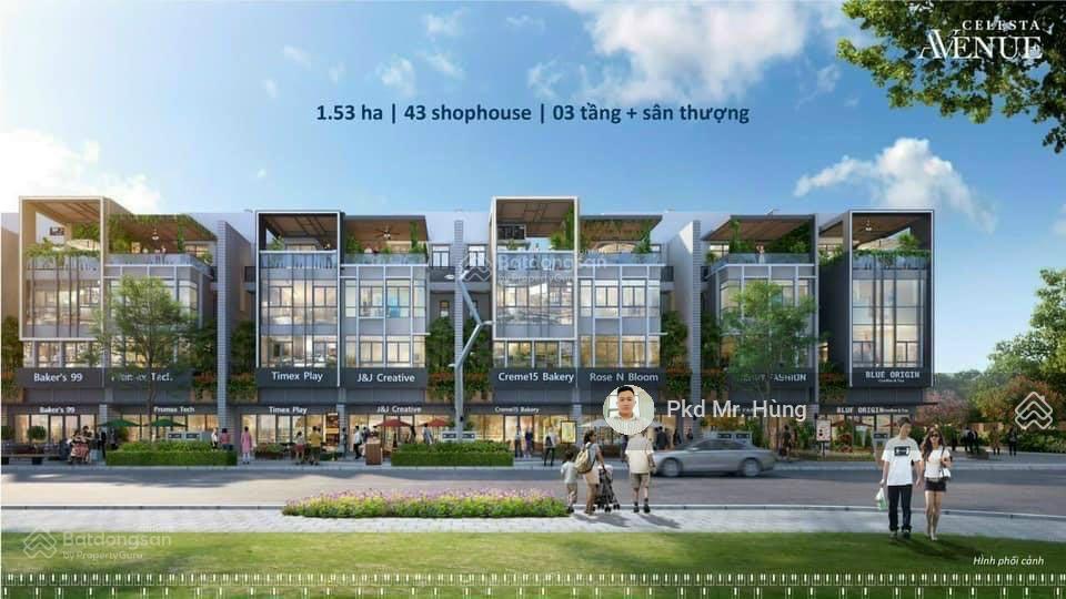 Nhà phố thương mại 2 mặt tiền nguyễn hữu thọ  celesta avenue 7x30m 3 lầu&st  mua trực tiếp cđt