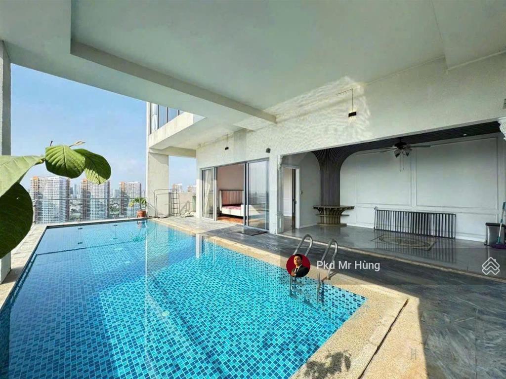 Bán căn hộ sky villa  đảo kim cương 391m2, view trực diện sông & lm81, có hồ bơi riêng, đẹp mê ly