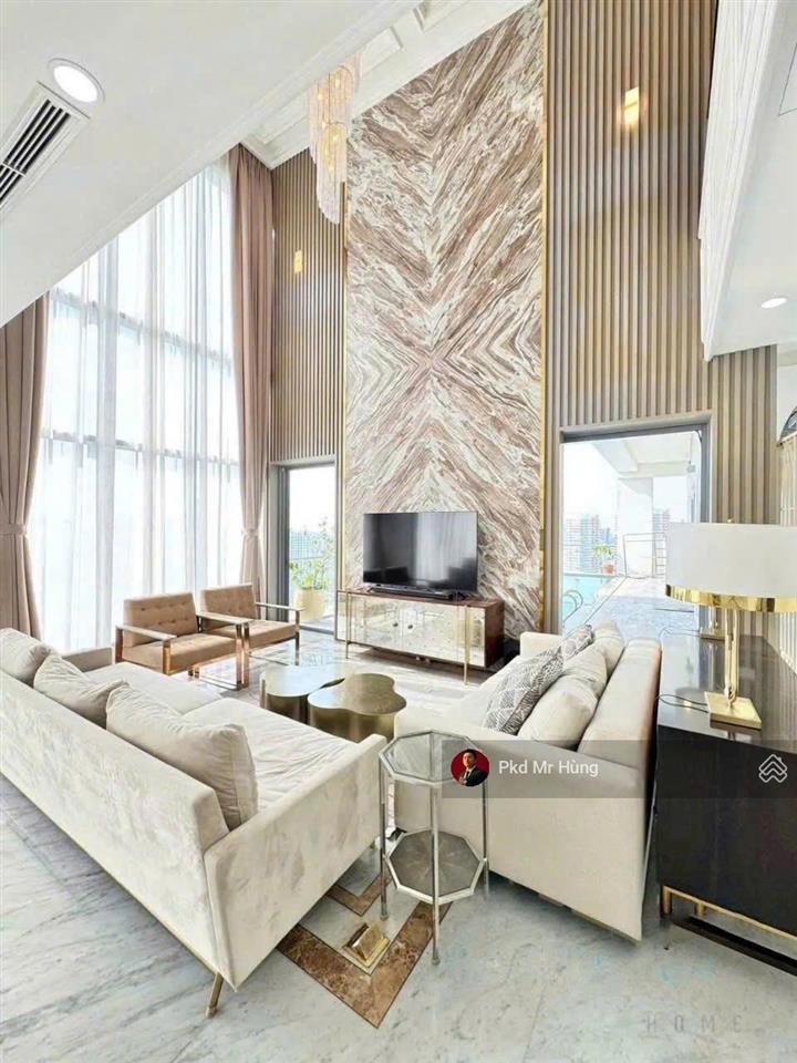 Bán căn hộ sky villa  đảo kim cương 391m2, view trực diện sông & lm81, có hồ bơi riêng, đẹp mê ly