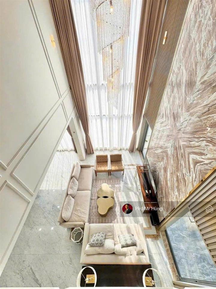 Bán căn hộ sky villa  đảo kim cương 391m2, view trực diện sông & lm81, có hồ bơi riêng, đẹp mê ly