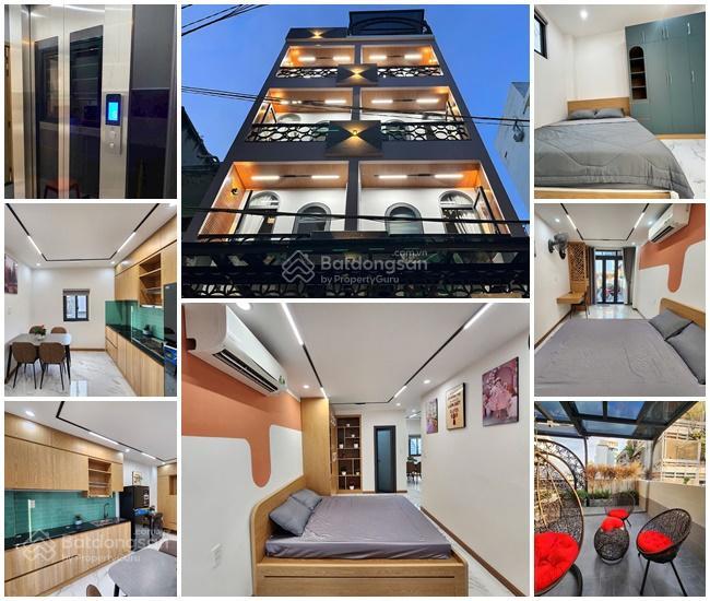 Tòa nhà 6 tầng (5,8x18,55) có 15 căn hộ dịch vụ c. cấp thu nhập 89 triệu/th khu vip điện biên phủ
