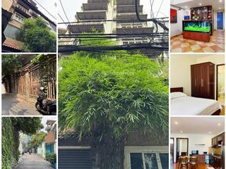 Tòa nhà căn hộ dịch vụ 7 tầng, 14 phòng c.cấp, thu nhập 120tr/th, hẻm ôtô khu vip nguyễn đình chính