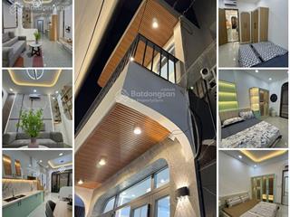 Luxury house 1 lầu đẹp lung linh, full nội thất cao cấp, có phòng tầng trệt khu vip hoàng văn thụ