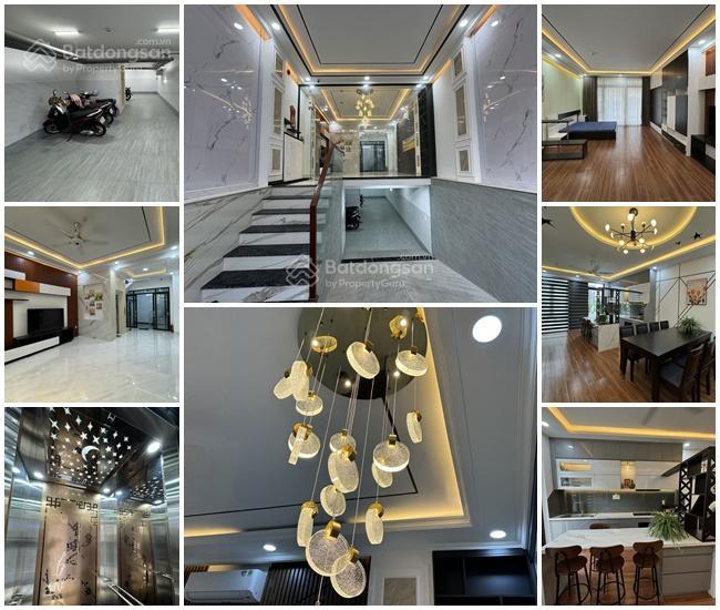 Siêu phẩm hầm, 4l, st, thang máy (4,75x17=80,75m2) full ntcc đường nội bộ 12m khu vip 3 tháng 2