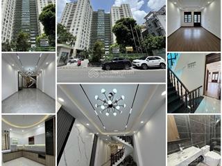 Nhà phố 3lầu (4,05m x 22,5m) có sân đổ ôtô, thiết bị ccấp khu kdoanh nguyễn thượng hiền gần botanic