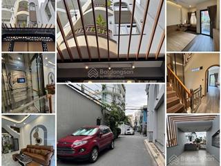 Nhà 3 lầu+s.thượng (3,5mx18m=63m2)+thang máy, n.thất ccấp, 5 p.ngủ, hẻm 6m khu thời trang lê văn sỹ