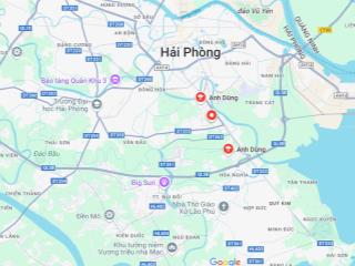 Bán lô đất 150m2 ngang 7.5m cực đẹp tuyến 2 đường phạm văn đồng, dương kinh, hải phòng giá hợp lý