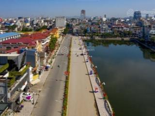 Cho thuê nhà mặt đương hồ sen, lê chân, hải phòng. dt 185m2 ngang 9m có thang máy cực đẹp