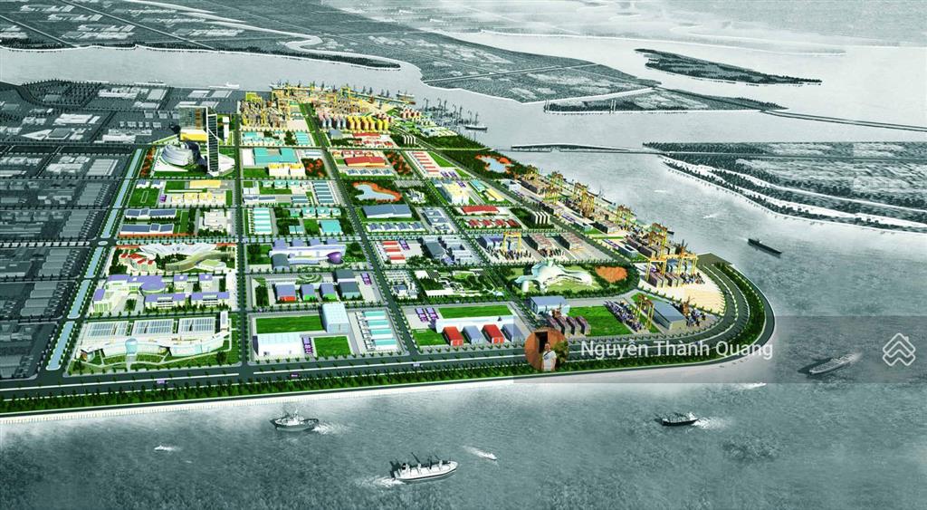 Bán 4ha đất có sẵn móng nhà xưởng trong khu công nghiệp nam đình vũ, hải an, hải phòng