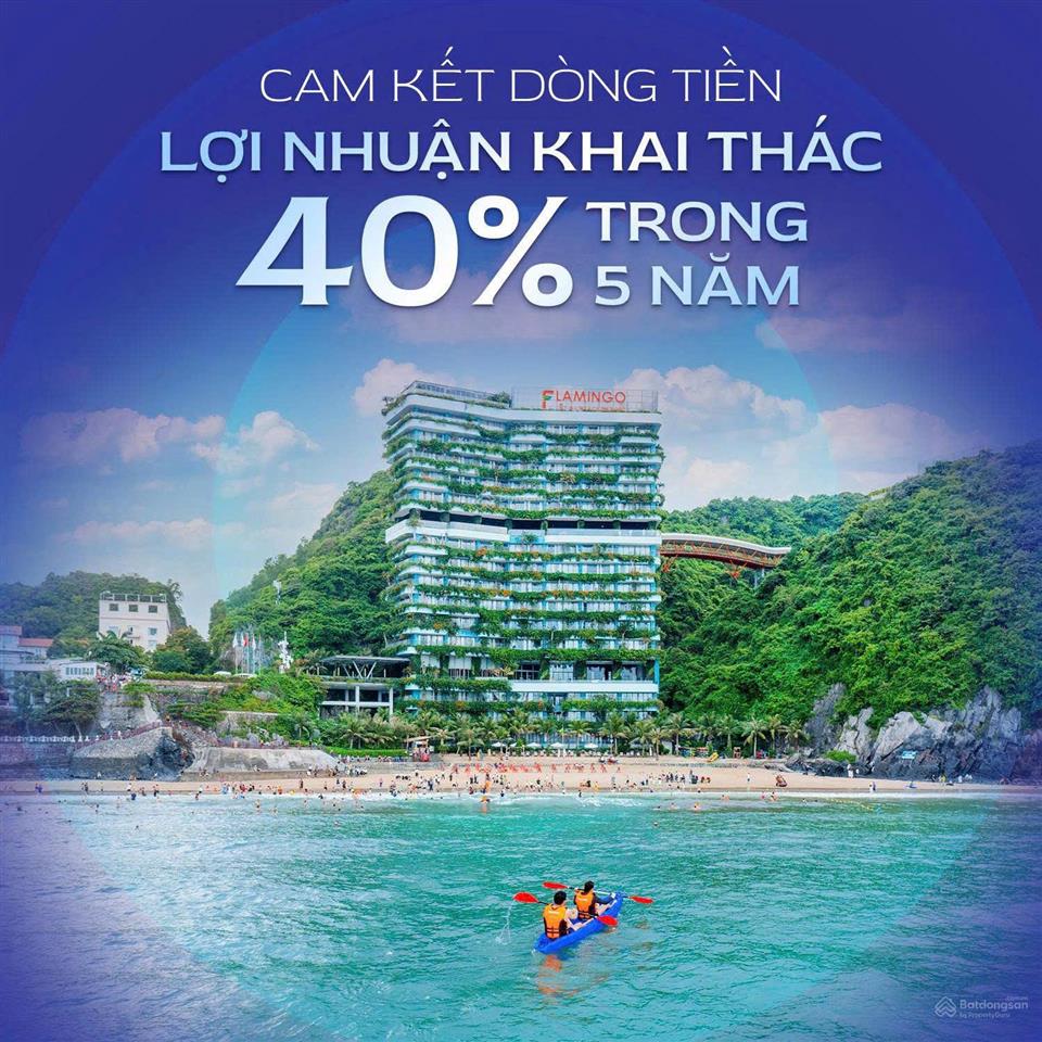 Flamingo cát bà resort mua trực tiếp từ cđt, đóng 30% nhận nhà vận hành ngay