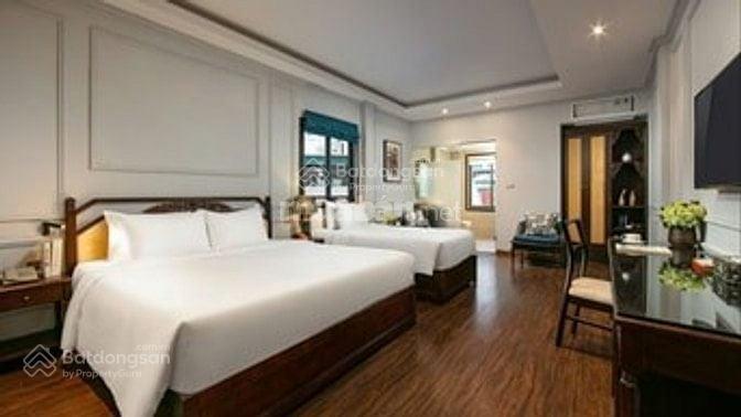 (chính chủ) tôi cần bán toà khách sạn mặt phố, trung tâm phố cổ, q hoàn kiếm, dt 160 m, 10 t, mt 9m