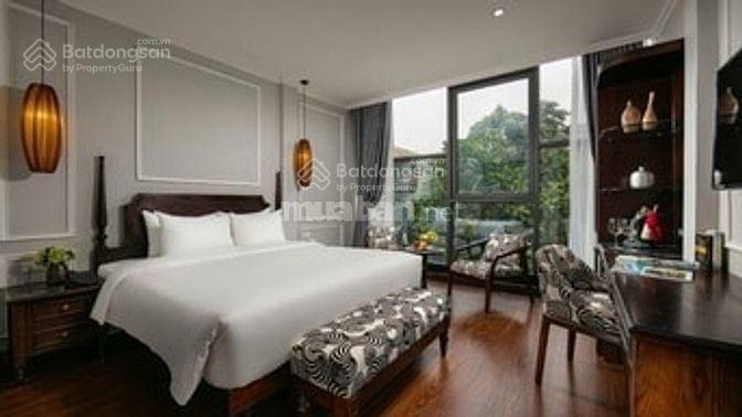 (chính chủ) tôi cần bán toà khách sạn mặt phố, trung tâm phố cổ, q hoàn kiếm, dt 160 m, 10 t, mt 9m