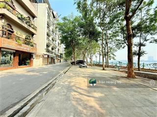 Bán khách sạn 7 tầng mặt hồ tây, 2 thoáng view trực diện hồ, dt 72.8m2, mt 6m