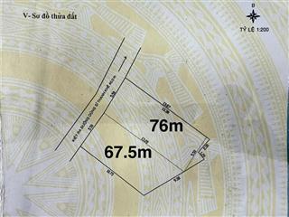 Bán cặp đất đường dũng sĩ thanh khê gần đường chính 76 m và 67,5m