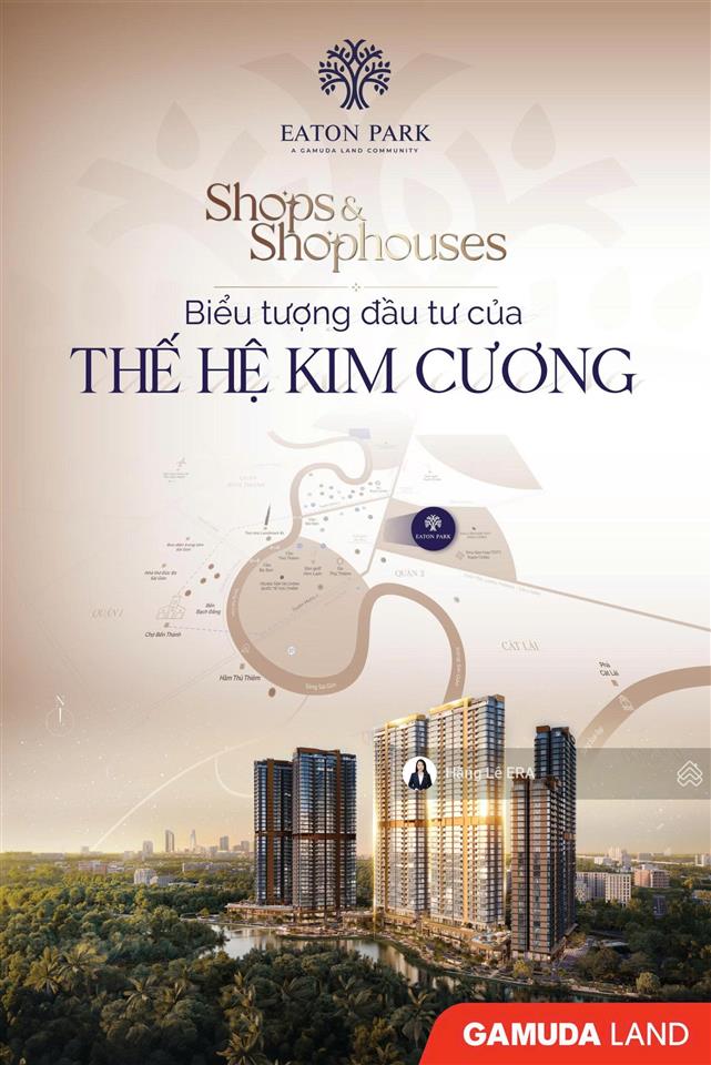 Chuyển nhượng giá tốt  căn hộ 1pn, 2pn, 3pn  eaton park  gamuda land, quận 2