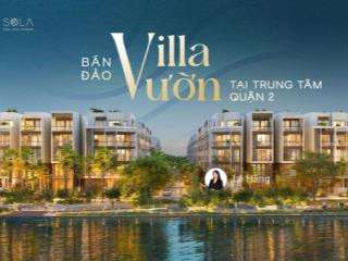 Bán biệt thự the global city phân khu mới nhất