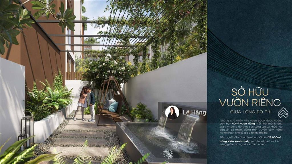 Bán biệt thự song lập the global city phân khu mới nhất