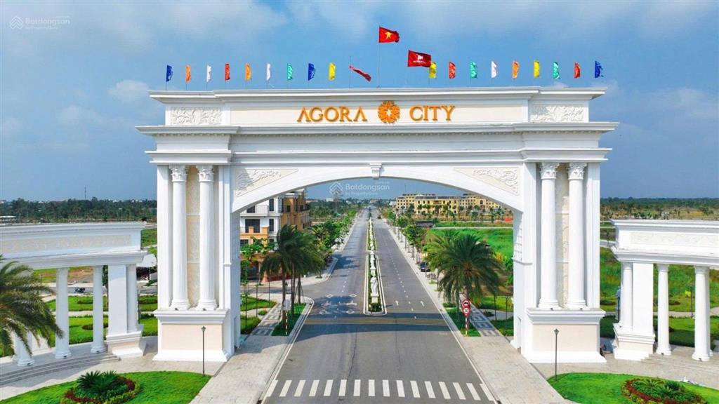 Bán đất nền long an, agora city, đối diện trung tâm hành chính, giáp sông