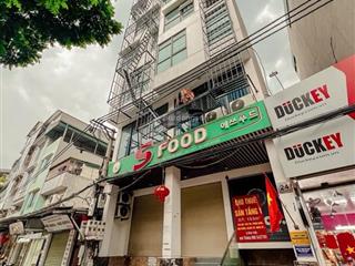 Bán tòa chung cư mini 155m2 9 tầng  ô tô 3 mặt ngõ kinh doanh sầm uất