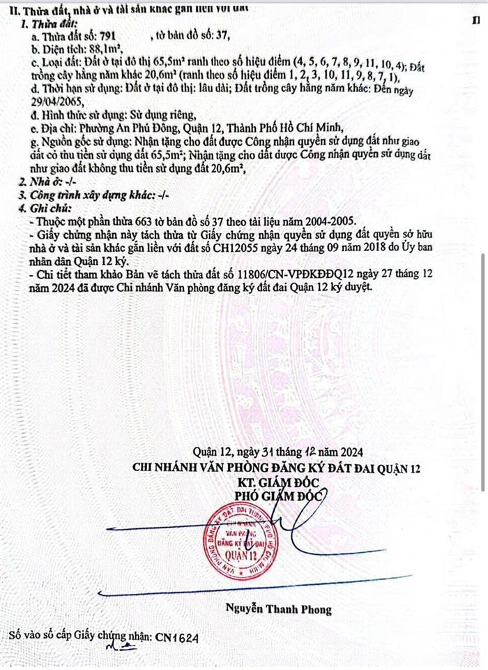 Cần bán vài lô đất đường an phú đông 3, giá 5 tỷ diện tích 4 x 17.5m