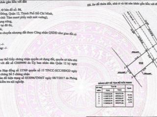 Bán đất hẻm 301 đường vườn lài giá 6.4 tỷ, diện tích 6.2 x 13.16m