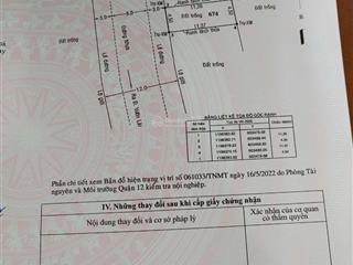 Bán đất 1/ đường ven sông vàm thuật, phường an phú đông, 4.5 x 11.28m, giá 6.3 tỷ