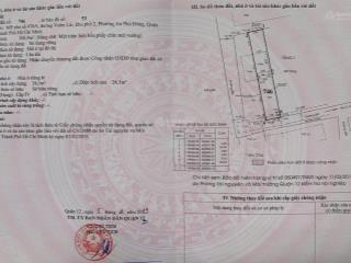 Cần bán lô đất 105m hẻm 190 đường vườn lài giá 7,8 tỷ diện tích 4,2 x 24.24m