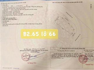 Đất 2 mặt tiền siêu đẹp  nam hòa xuân vị trí đắc địa b2.65 lô 66 hói kiểng 21 & phan huỳnh điểu