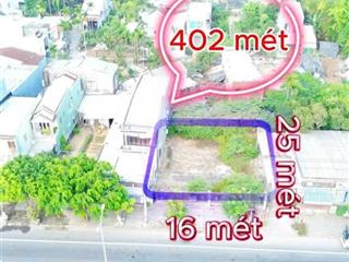 Bán 402m2 đất ở mặt tiền quốc lộ 1a, hoà phước, gần đồn csgt cửa ô hoà phước