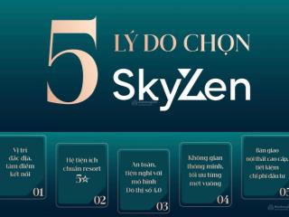 Gía bán chính thức  skyzen picity sky park căn hộ liền kề phạm văn đồng chỉ từ 1,75 tỷ/căn