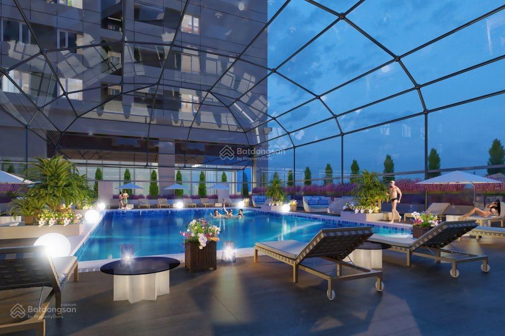 Cho thuê căn 2pn view trung tâm triển lãm, ngắm pháo hoa