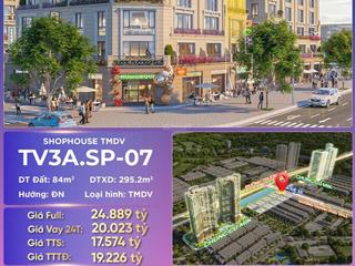 Bán shophouse giá cực chất tại vinhomes global gate, 16,842 tỷ, 90m2, đông anh, hà nội