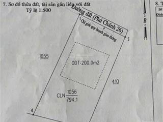 Bán đất 800m2 thổ cư 200m2 gần chợ phú chánh và trung tâm thành phố mới giá 4.2 tỷ