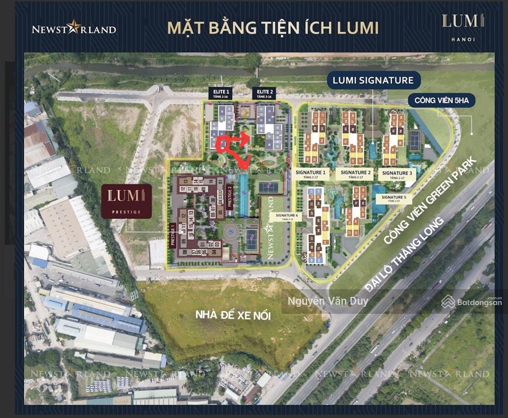 Ch 3pn 117,8m2 siêu đẹp tòa e1 lumi hà nội đại lộ thăng long nam từ liêm 10.4 tỷ 0936 041 ***