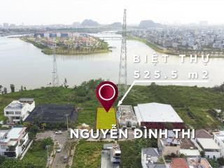 Bán đất biệt thự tại nguyễn đình thi, hòa xuân, cẩm lệ, đà nẵng, 60 triệu / m2, 525.5 m2