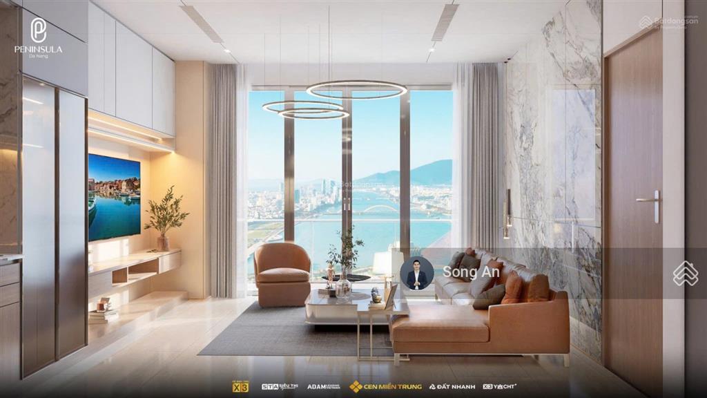 Chính chủ bán căn góc 2pn  tầng cao, peninsula đà nẵng  view trực diện sông hàn, pháo hoa quốc tế