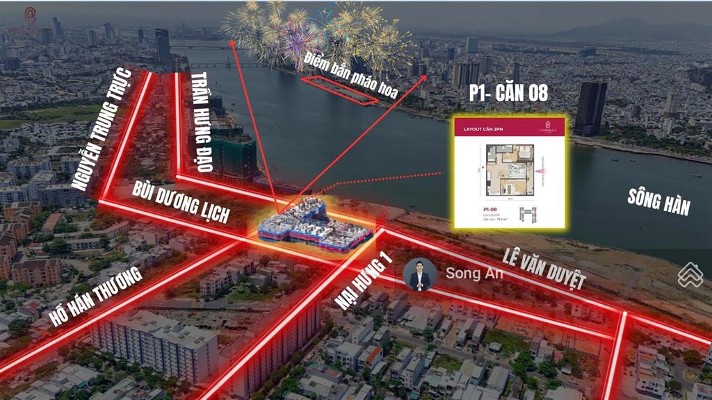 Căn hộ hạng sang mặt sông hàn bàn giao full nội thất luxury sổ hồng lâu dài