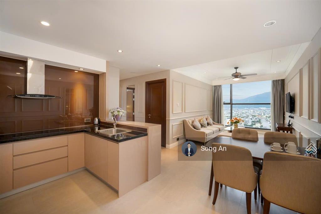 Siêu phẩm căn hộ biển cao cấp 2pn, 100m2, tầng cao vip 120 võ nguyên giáp, full nội thất luxury