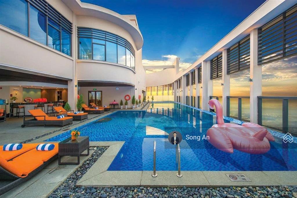 Siêu phẩm căn hộ biển cao cấp 2pn, 100m2, tầng cao vip 120 võ nguyên giáp, full nội thất luxury