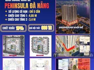 Shophoues khối đế siêu kinh doanh, sở hữu lâu dài có đơn vị ở, vừa ở vừa kinh doanh, ck 18% + 600tr