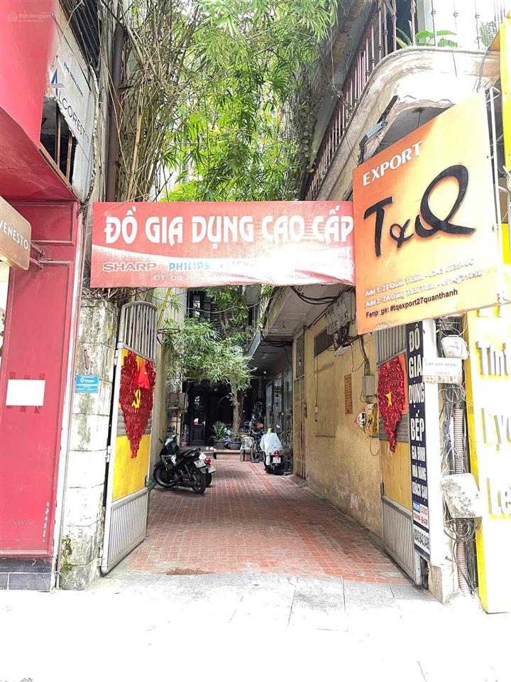 Bán nhà 4.5 tầng phố quán thánh ba đình mt rộng, vừa ở vừa kinh doanh dòng tiền gần chục triệu/th