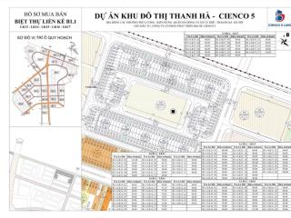 Gấp! cần ra hàng 1 số căn lk khu b1.1 thanh hà giá rẻ nhất hà nội