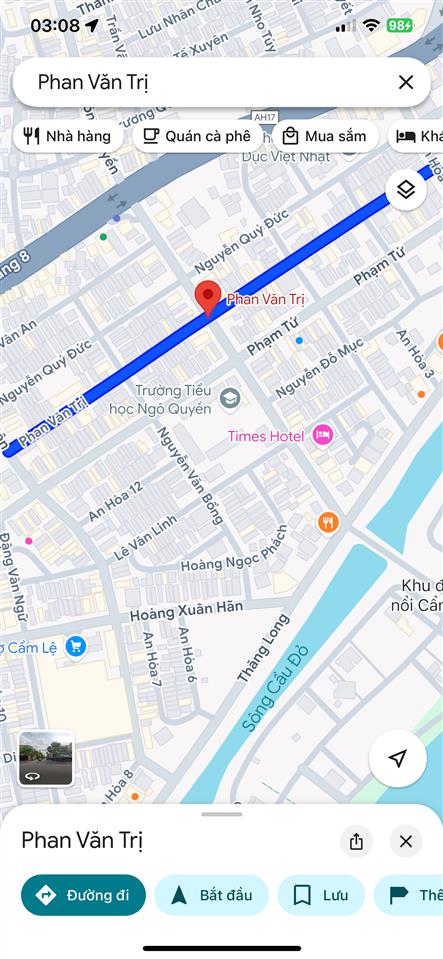 Cần bán cặp đất mặt tiền đường phan văn trị, đà nẵng, 200m2 vị trí đẹp, giá tốt