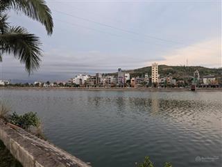 Chủ cần tiền cho con du học mỹ bán ô đất tuyến 2 view hồ hùng thắng gần cà phê cá coi