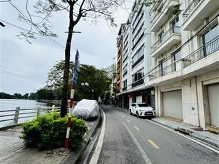 Mảnh đất 2 mặt phố view hồ trúc bạch, vị trí độc tôn xây toà 10 tầng view hồ, mặt tiền 7.3m, 99 tỷ