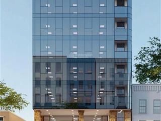 Tòa văn phòng 10 tầng thang máy quận cầu giấy, thông sàn kinh doanh, 118m2 10 tầng mt 9.6m, 68 tỷ