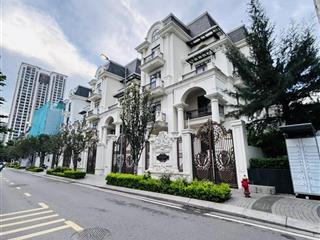 Nhà biệt thự giới thượng lưu an ninh tốt, không gian sân vườn, 268.6m2 6 tầng mt 15m, giá 96,6 tỷ
