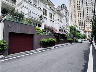 Nơi quan chức biệt thự vườn đào lạc long quân tây hồ, 232m2 6 tầng thang máy mt 15m, giá 129 tỷ