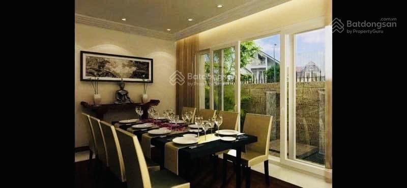 Nhà biệt thự sân vườn khu vực quan chức cấp cao vườn đào tây hồ, 230m2 5 tầng mt 13m, giá 128 tỷ