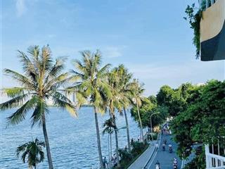 Nhà biệt thự sân vườn an ninh tốt không gian hồ tây, 262m2 4 tầng mt 13m có bể bơi, giá 72.99 tỷ